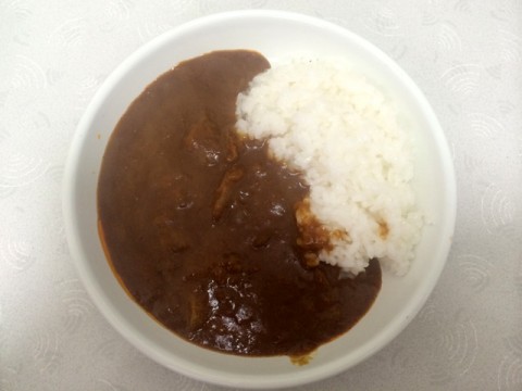 辛口だけあってそこそこ辛味あり